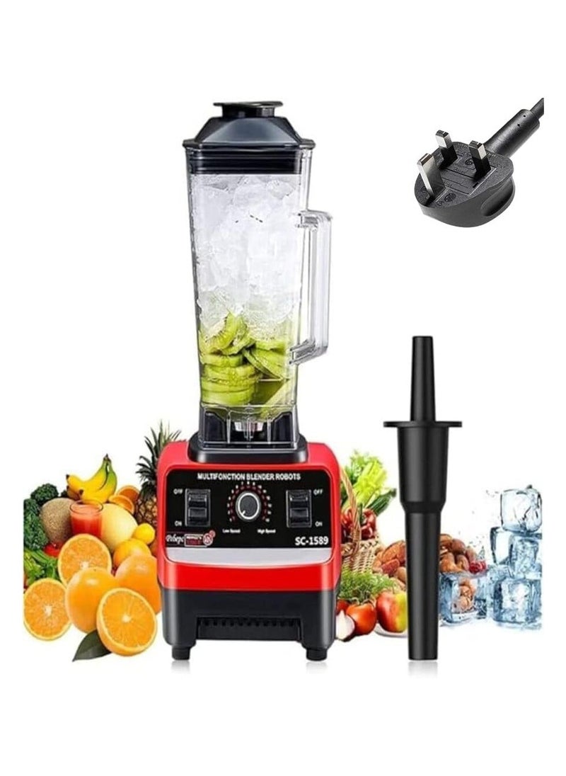 Blender Professional Heavy Duty Commercial Mixer Juicer Speed Grinder and Ice Smoothies for Home & Shop