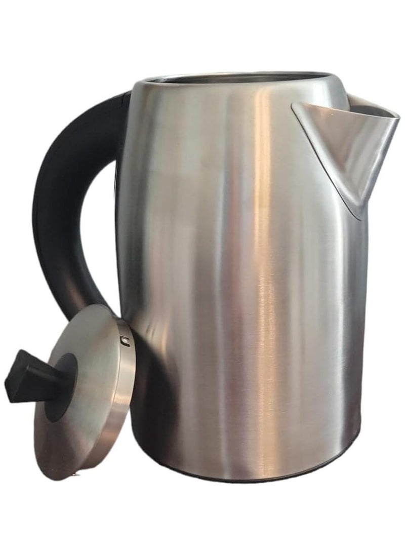 Rattleware Stainless Steel 1.7L 220V Cupping Kettle - Convenient and Safe Electric Tea Kettle for Family Gatherings and Dorm Rooms, Perfect for Home or Commercial Use