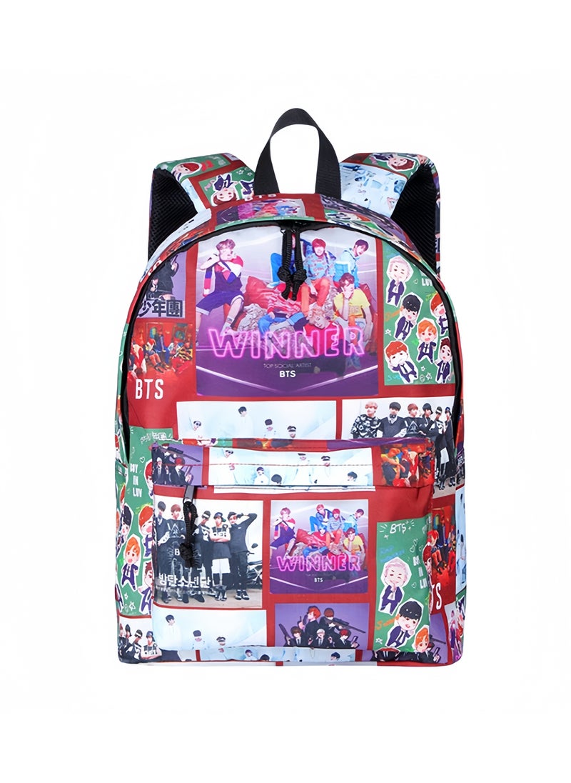 Roblox Mary Ranhua Legend Unicorn Lei Ye Full Print Backpack Schoolbag 30*15*42CM