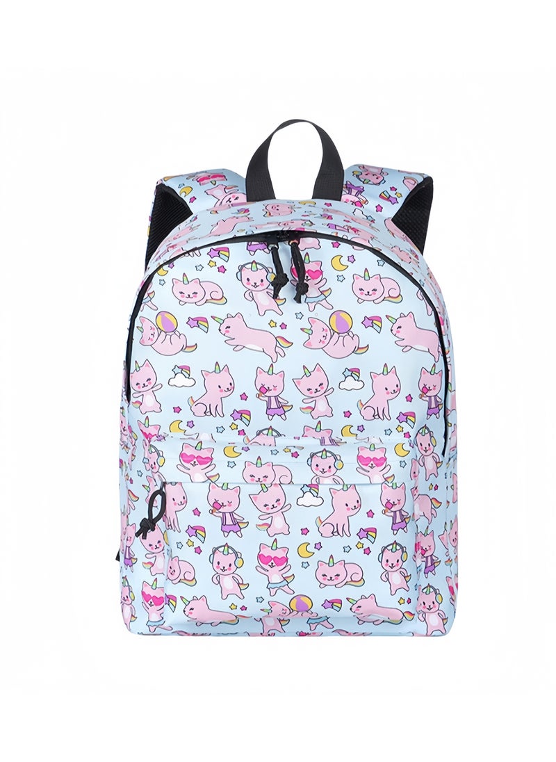 Roblox Mary Ranhua Legend Unicorn Lei Ye Full Print Backpack Schoolbag 30*15*42CM