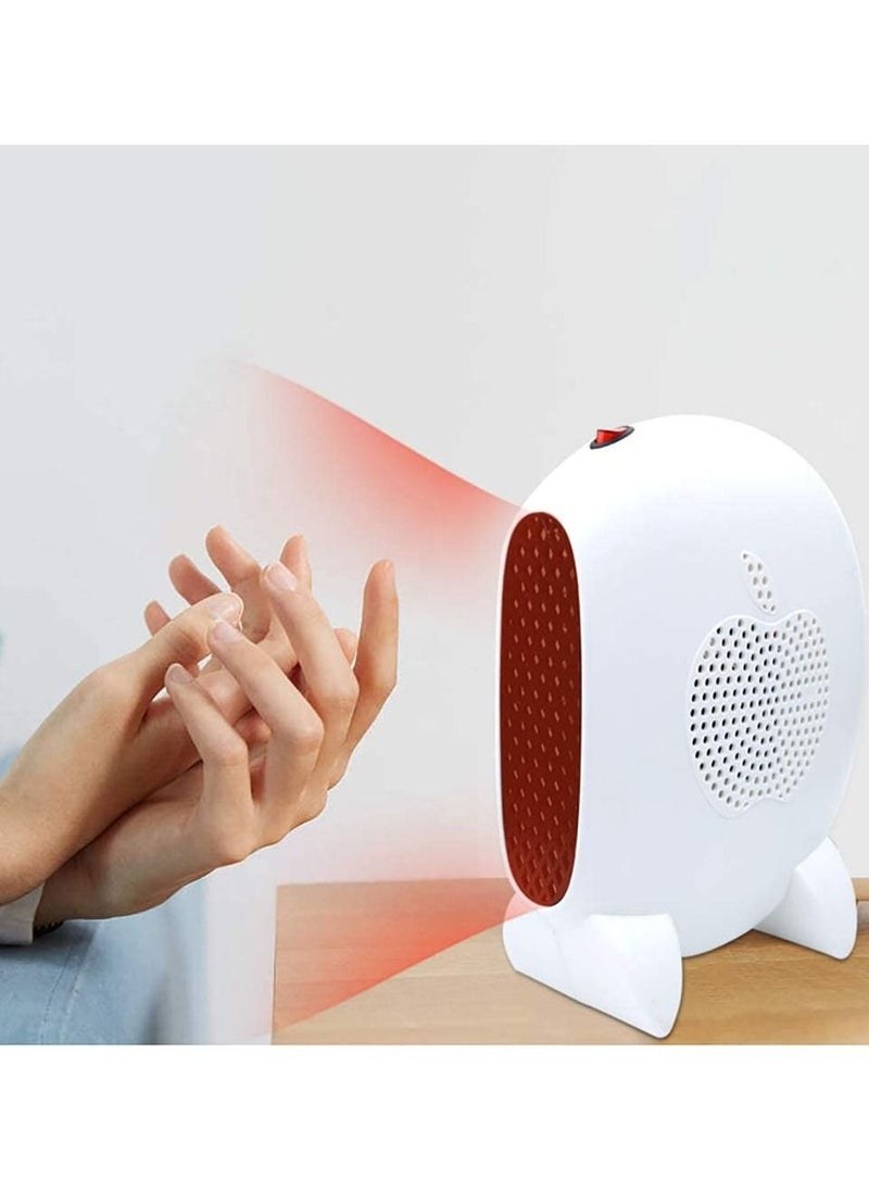 Electric Portable Heater fast warmer mini fan no rotating head heating with electric wire heating desktop electric hot air heater