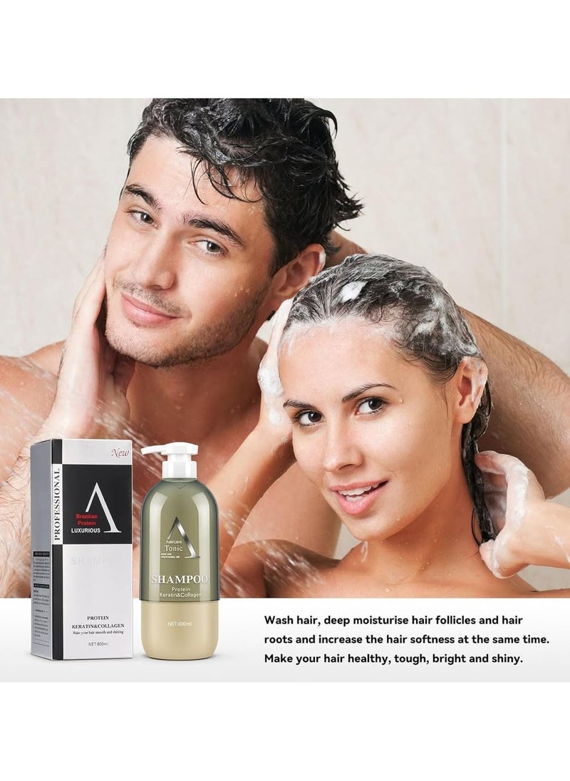 Hair Toinc Brazilian Protein Shampoo Keratin