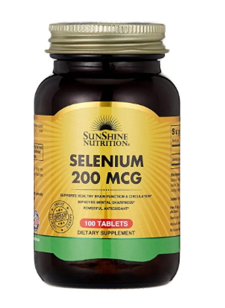 Selenium 200Mcg 100'S