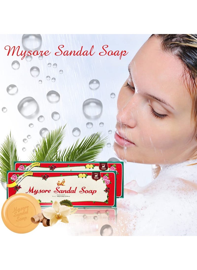 Sandalwood Oil Sandal Soap Beige 150grams (Pack of 12)