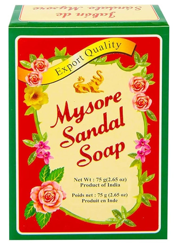 Pure Sandalwood Soap Beige 75gm (Pack of 12)