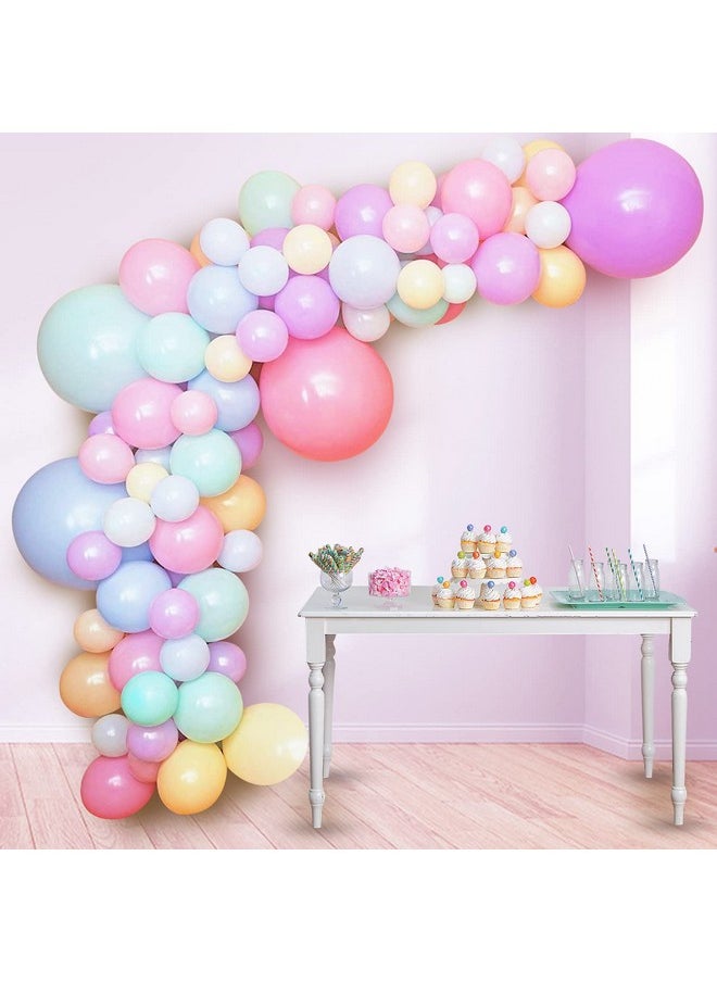 Party Propz Pastel Balloons for Birthday Decoration - 50Pcs Balloons for Decoration(Metal)