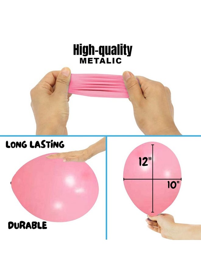 Party Propz Pastel Balloons for Birthday Decoration - 50Pcs Balloons for Decoration(Metal)