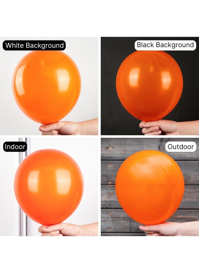 PartyWoo Tangerine Orange Balloons, 50 pcs 12 Inch Dark Orange Balloons, Deep Orange Balloons for Balloon Garland Balloon Arch, Party Decorations, Birthday Decorations, Wedding Decorations, Orange-Y9