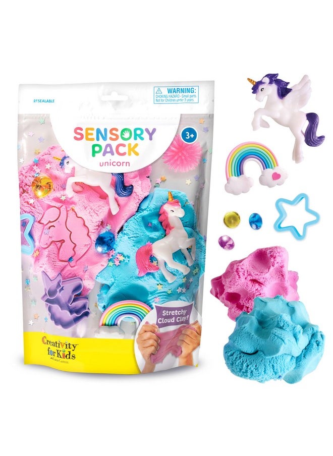 Creativity for Kids Sensory Pack: Unicorn - Sensory Toys for Toddlers Ages 3-4+, Unicorn Gifts for Girls, Toddler Activities and Sensory Bin Fillers