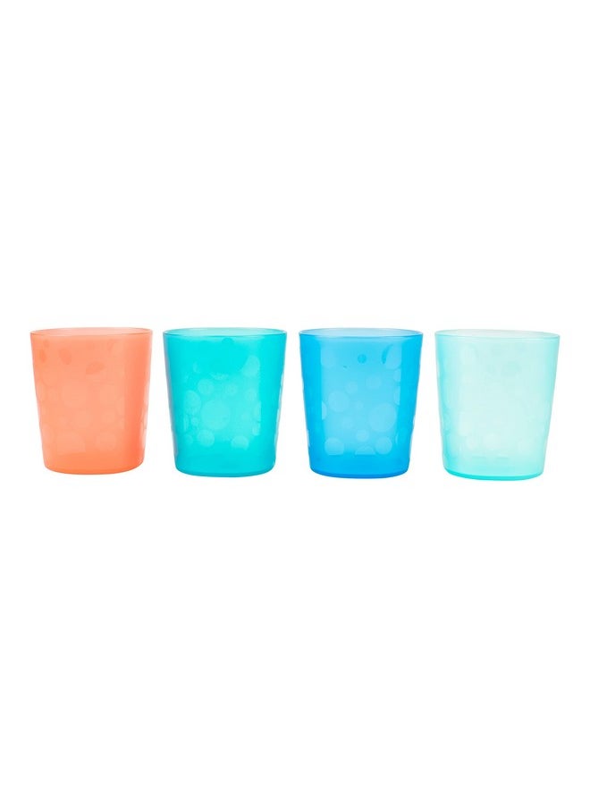 Dr. Brown's Stackable Tumbler Cups for Toddlers, BPA Free - 4-Pack