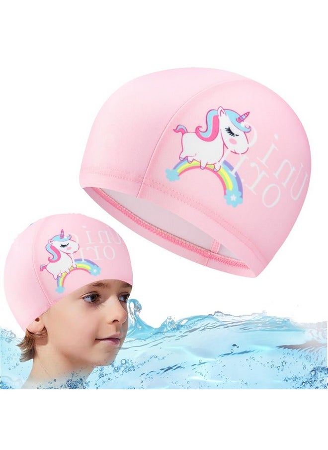 Proberos® 1 Pieces Kids Swimming Caps for Kids, Toddler, Children, Boys and Girls,