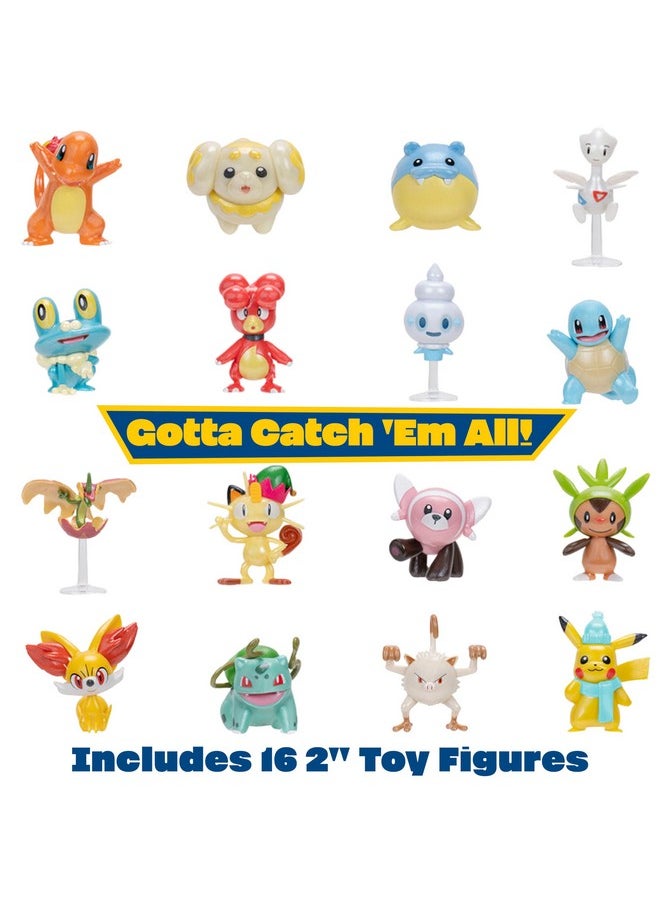 Pokémon NEW 2024 Holiday Advent Calendar w/ 24 Gifts - Christmas Playset for Kids - Officially Licensed - Includes 2