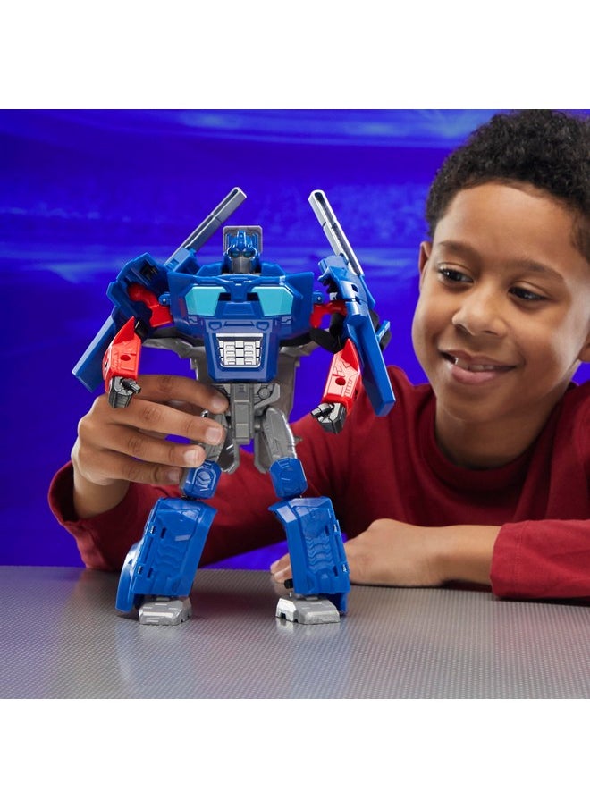 Transformers One 2 in 1 Optimus Prime (Orion Pax) 9.9 Inch Robot Action Figure, Converts to Mask, Interactive Toys for Boys and Girls Ages 6 and Up