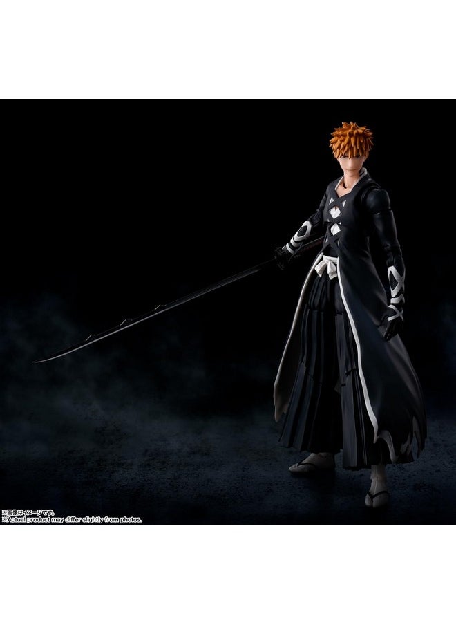 Tamashii Nations - Ichigo Kurosaki -Bankai Tensazagetsu- Bleach: Thousand-Year Blood War, Bandai Spirits S.H.Figuarts 6.1 Inch