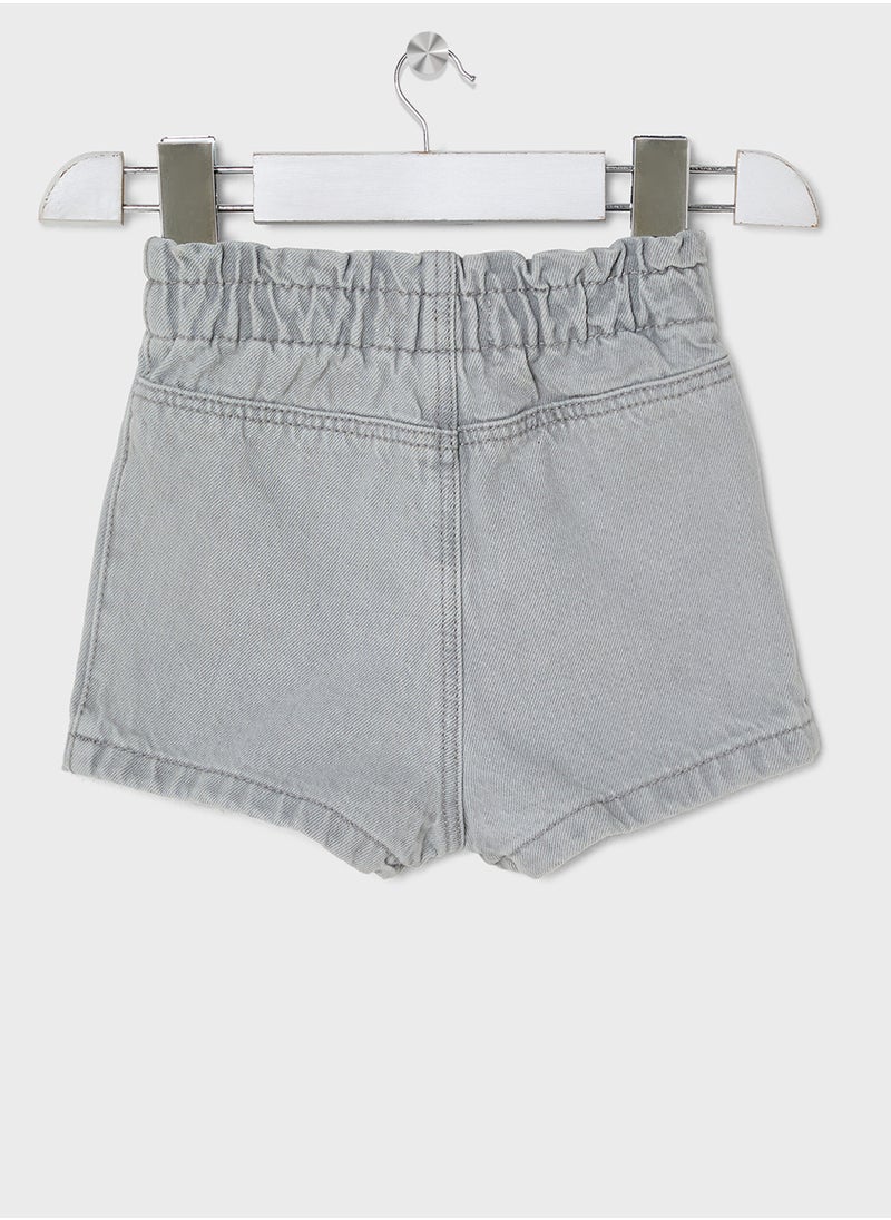 Kids Paperbag Shorts