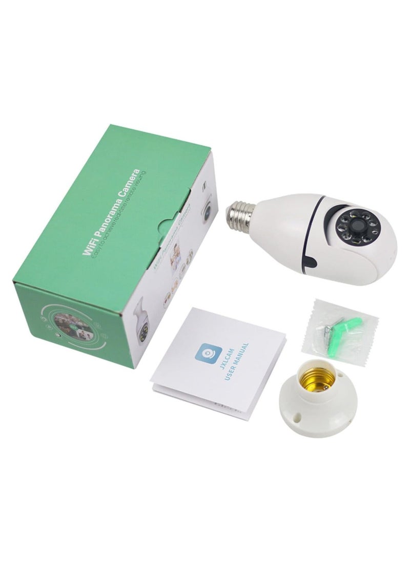 E27 1080p Light Bulb Camera HD HD Smart Wireless WiFi Security Bulb Camera WiFi Bulb Camera