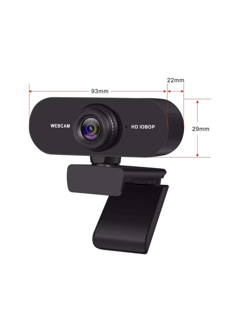 4K Webcam with Microphone, PC Camera, Ultra 4K HD Video Calling, Noise-Canceling mic, HD Auto Light Correction, Wide Field of View, 360 degree rotation