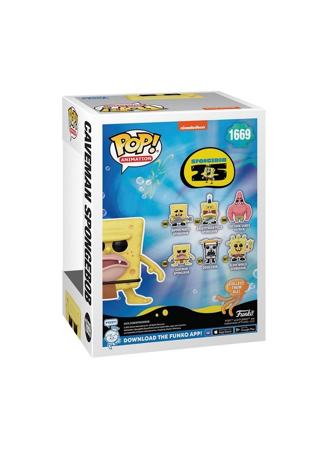 Funko Pop! Animation: Spongebob Squarepants 25th Anniversary - Caveman Spongebob