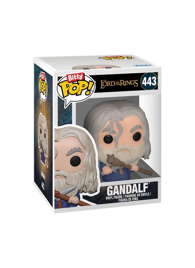 Funko Bitty Pop!: Lord of The Rings Mini Collectible Toys 4-Pack - Frodo Baggins, Gandalf, Gollum, & Mystery Chase Figure (Styles May Vary)