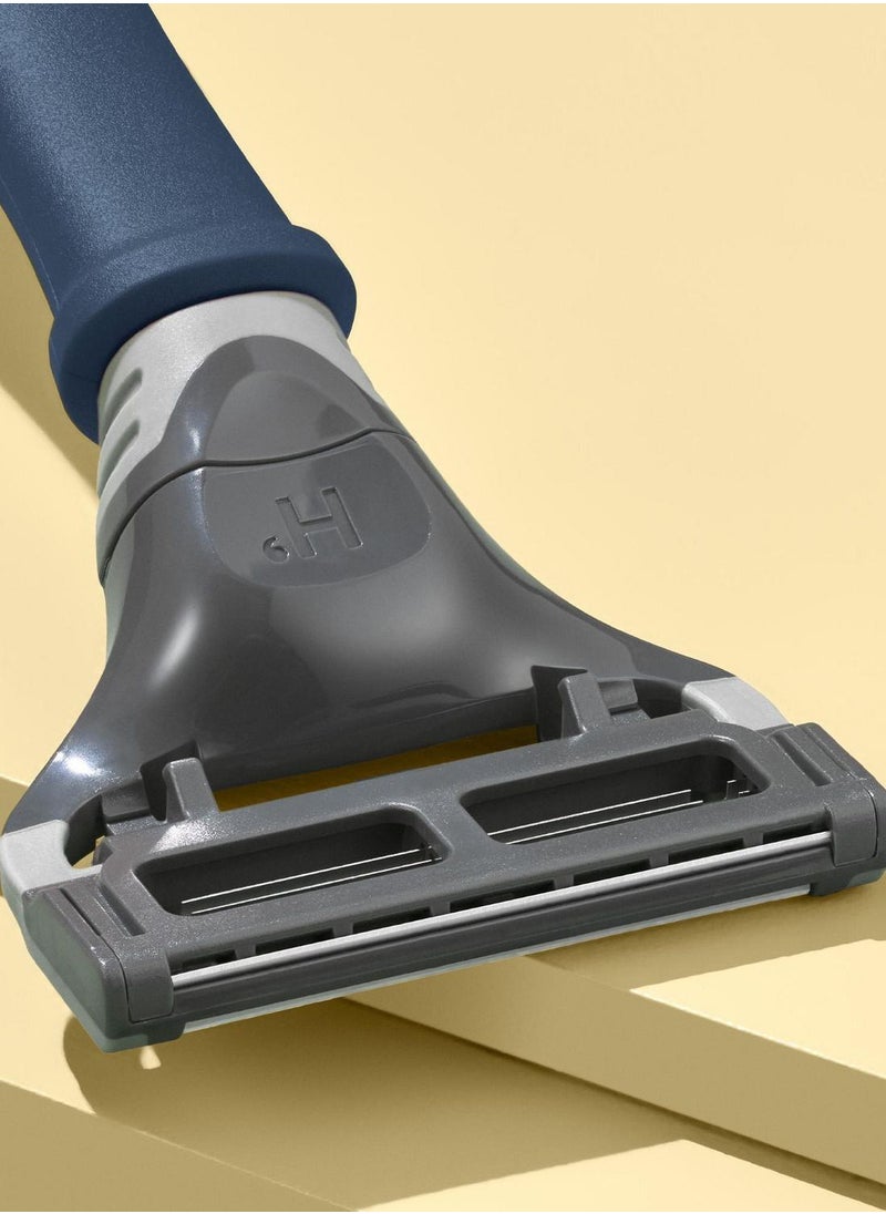 Men's 5 Blade Razor with 2 Cartridges