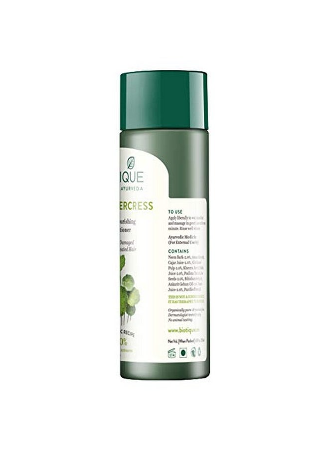 Bio Watercress Fresh Nourishing Conditioner For Dry Damaged Color Treated And Perm 120 Ml