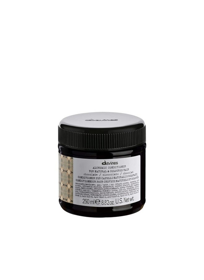 Davines Alchemic Conditioner, Chocolate, 8.80 oz.