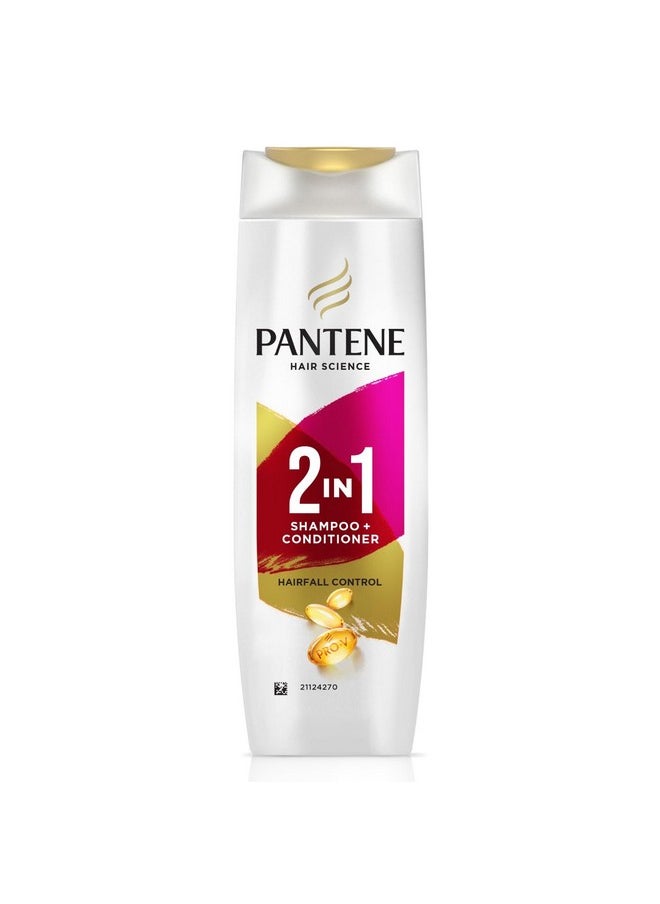 Pantene Advanced Hairfall Solution, 2in1 Anti-Hairfall Shampoo & Conditioner for Women, 340ML