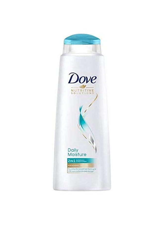 Dove Daily Moisture 2-in-1 Shampoo and Conditioner 400 ml - by Dove