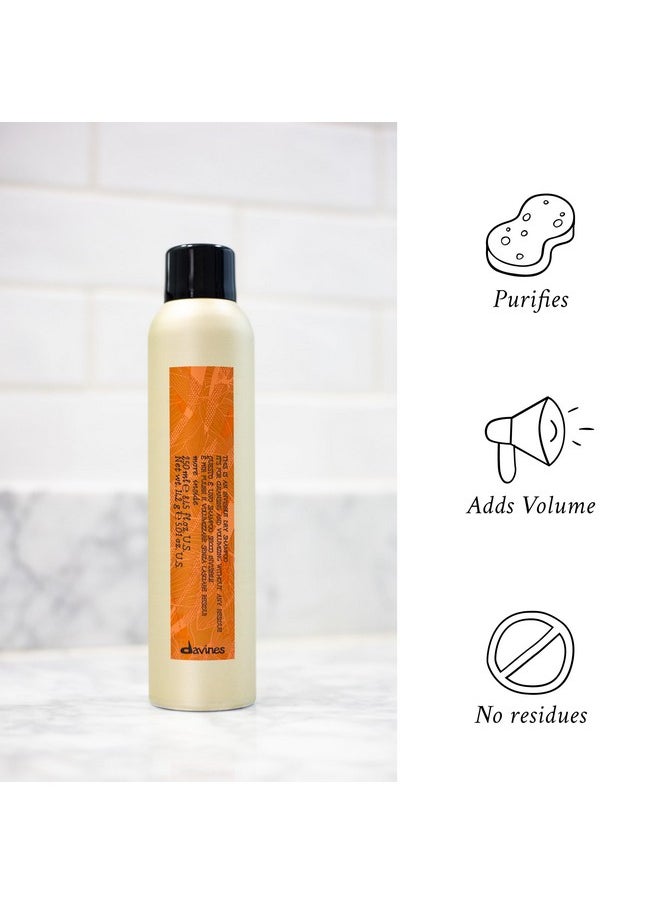 Davines This Is An Invisible Dry Shampoo, Residue-Free Cleansing And Volumizing Formula, Absorbs Oil With A Soft And Natural Finish, Vanilla And Grapefruit Scented, 8.45 Fl. Oz.