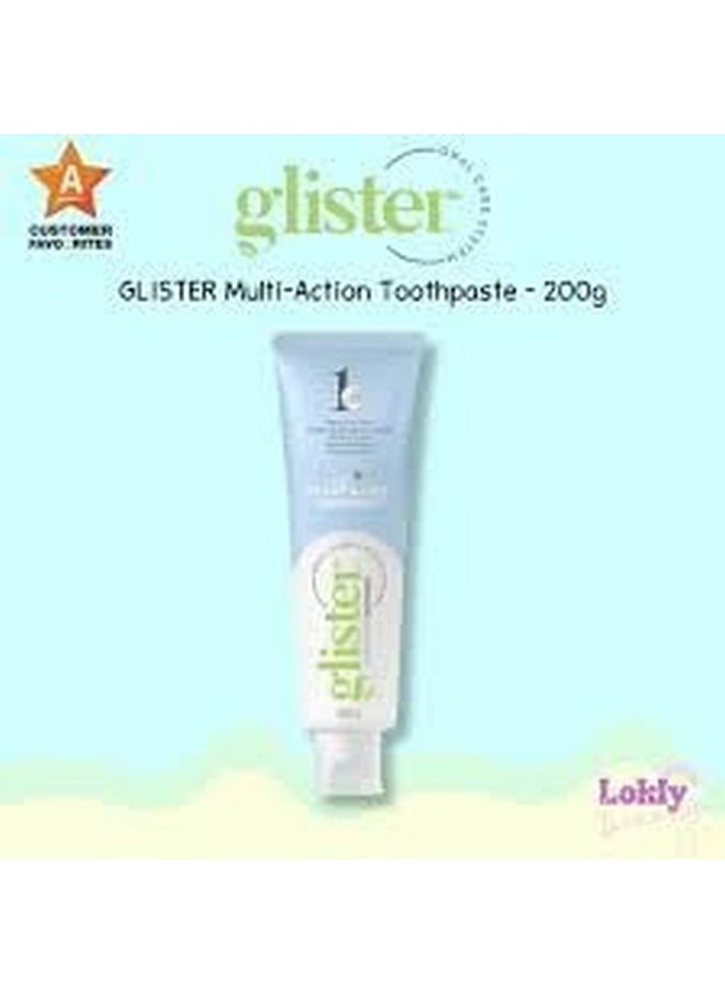 Amway Glister Cavity Protection, Whitening, Plaque Removal Multi Action Toothpaste - 190g (Pack of 4)