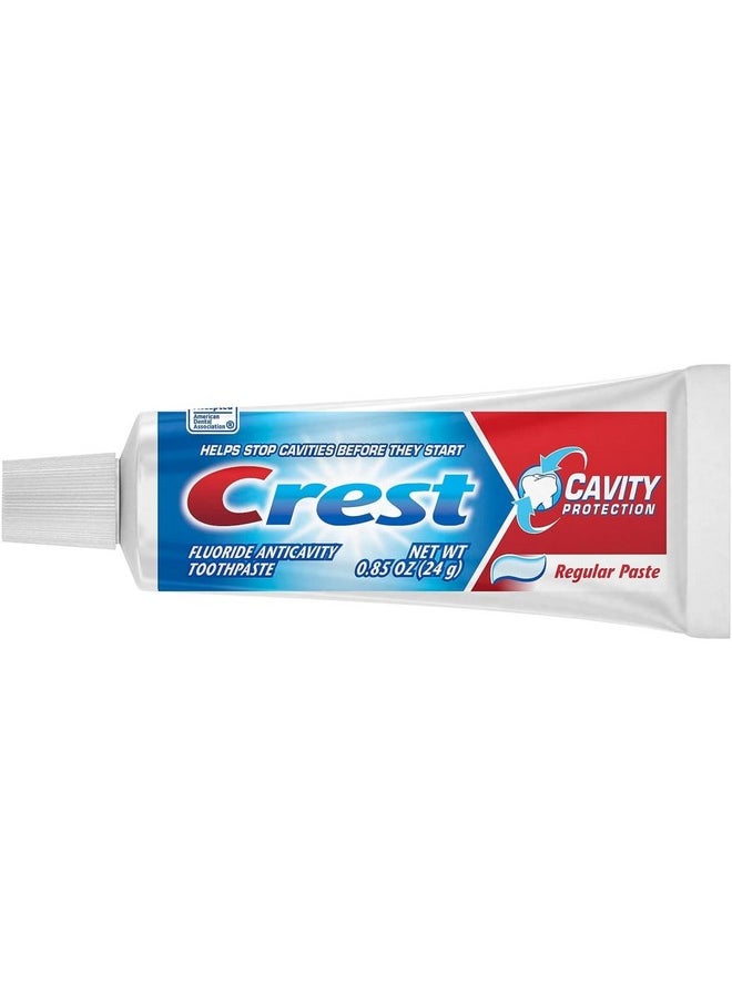 Crest, Cavity Protection Fluoride Anticavity Toothpaste, 0.85 Oz Travel Size (10 Pack)