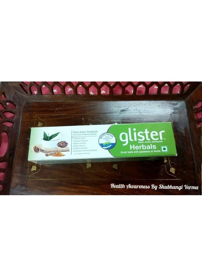 Amway herbal glister 190gm Pack of 4