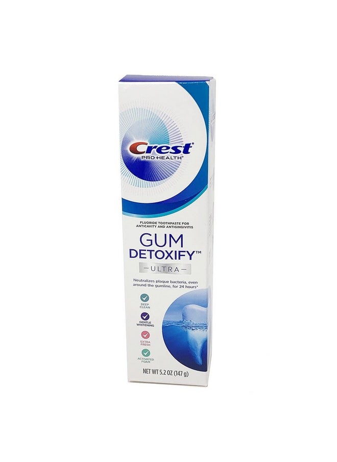 Crest Ultra Pro Health Gum Detoxify Tooth Paste (2-Pack)