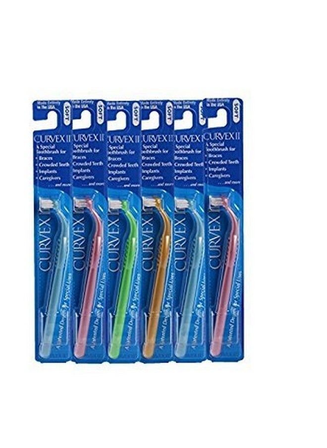 Curvex® II Toothbrush (Pack of 6)