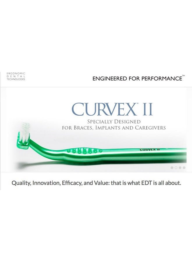 Curvex® II Toothbrush (Pack of 6)