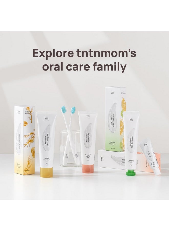 TNTN MOM'S tntnmom's | Pregnancy Extra Soft Toothbrush | Sensitive Toothbrush | Gentle and Compact Head for Oral Care | Pregnancy Toothbrush | 1EA