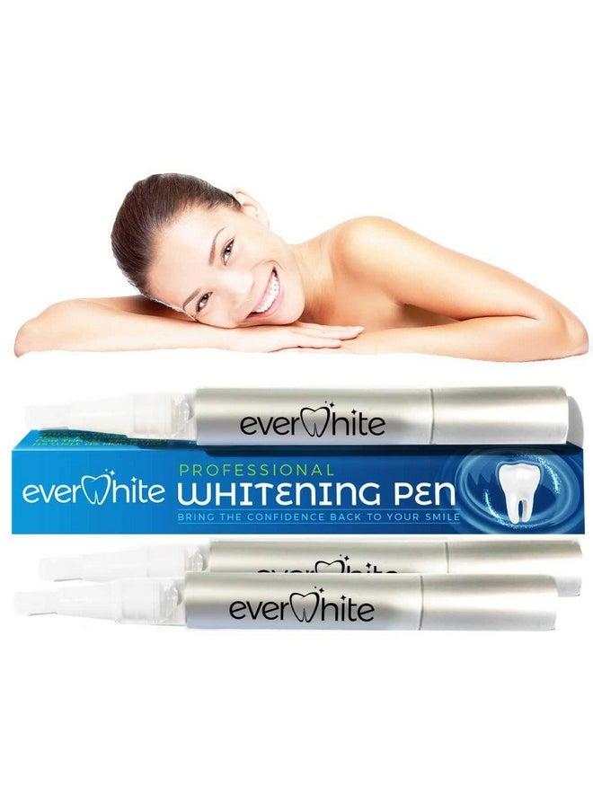 Everwhite Professional Affordable Teeth Whitening Pens (3-Pack)- 35% Carbamide Peroxide, Tooth Whitening In Under A Minute- For Sensitive Teeth