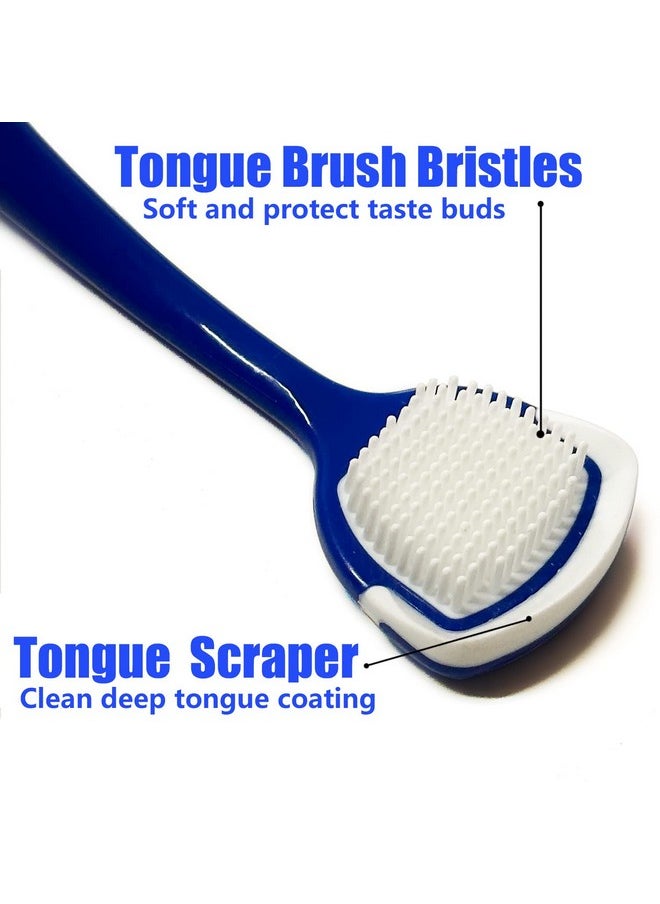 Tongue Cleaner, Tongue Brush, Tongue Scraper, Tongue Cleanser, Tongue Scraper Brush, Tongue Scraper Cleaner, Tongue Brushes, Helps Fight Bad Breath, 4 Tongue Scrapers, 4 Pack