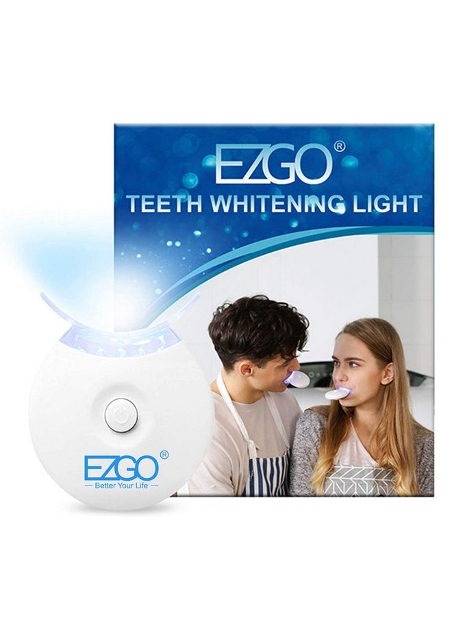 EZGO Teeth Whitening LED Accelerator Lights, 5 X LED Light Whiten Teeth Faster, Works with Tooth Whitening Gel, Whitening Trays or White Strips