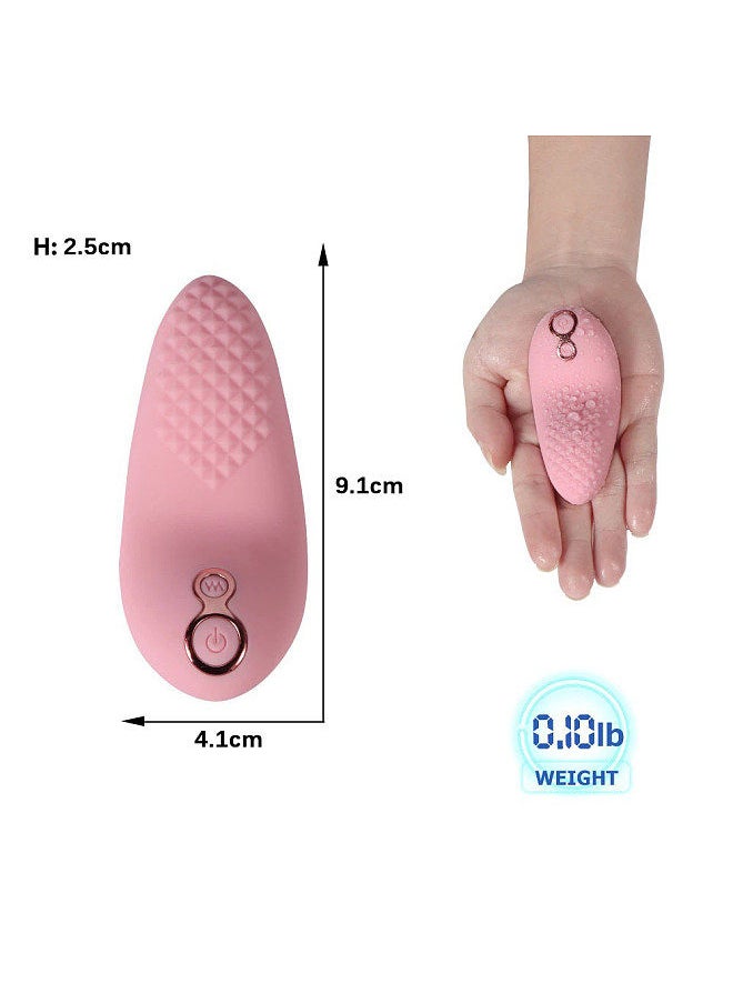 Soft Silicone Lactation Massager Comfortable  Massager 9 Vibration Modes 3 Different Strength for feeding Improving Milk Flow Clogged Ducts