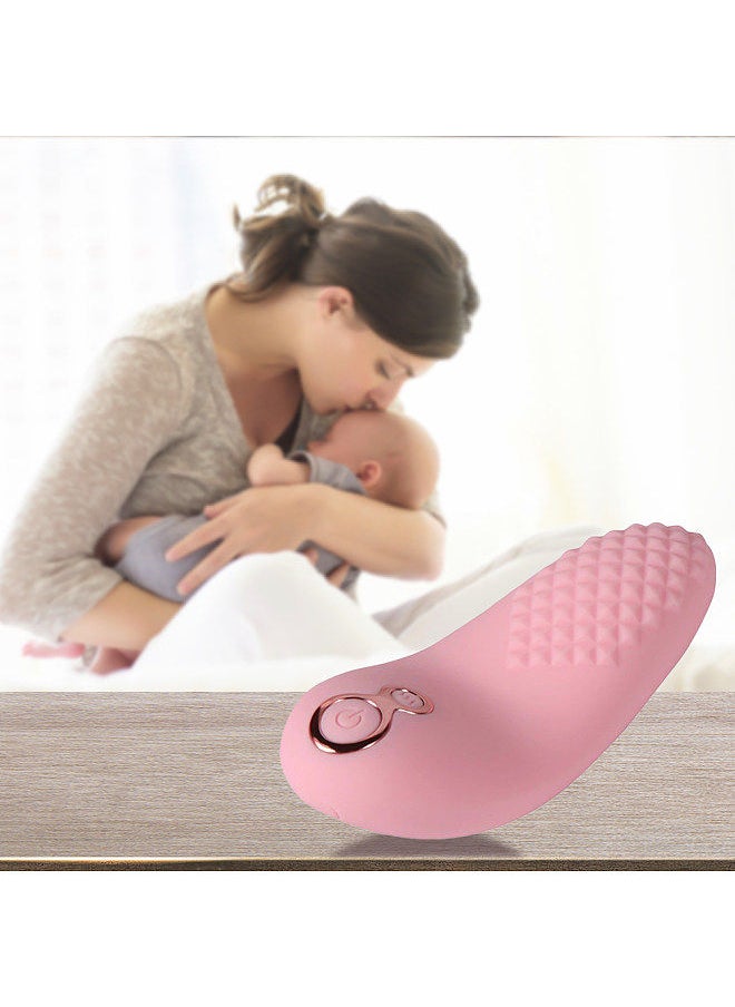 Soft Silicone Lactation Massager Comfortable  Massager 9 Vibration Modes 3 Different Strength for feeding Improving Milk Flow Clogged Ducts