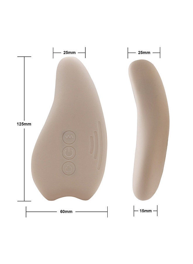 Warming Lactation Massager Soft Silicone  Massager for feeding Heat + Vibration for Clogged Ducts Improved Postpartum Milk Flow