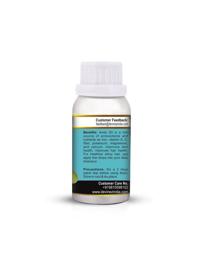 Devinez Amla Cold-Pressed Oil, 500ml - 100% Pure Natural, Undiluted for Hair growth, Improves skin health, prevents aging, Improves hair health