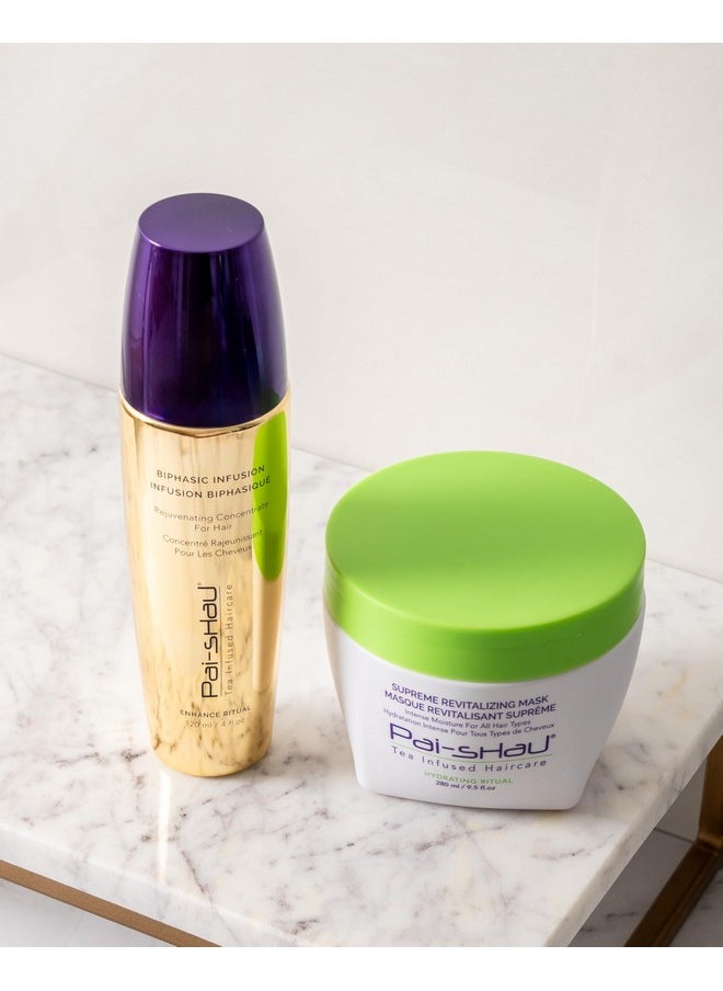 Pai-Shau Biphasic Infusion and Supreme Revitalizing Conditioner, 250ml, Unisex