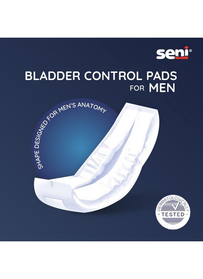 Seni Man Bladder Control Super Pads - 20 Pieces - Unisex