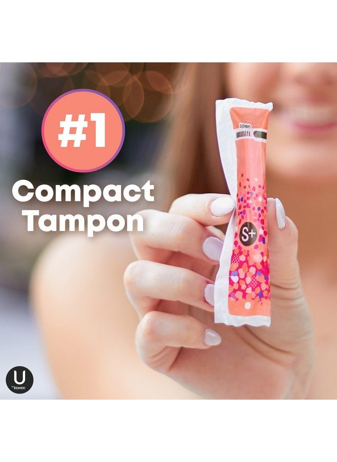 U by Kotex Tampons, Click Compact, Super Plus Absorbency, Unscented, 45 Count