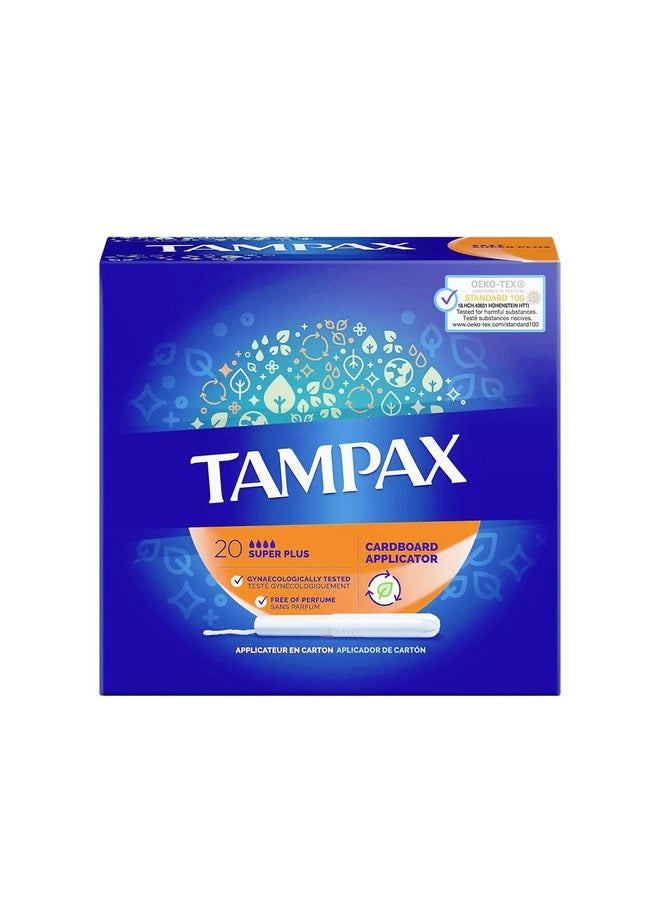 Tampax Super Plus Tampons-20's