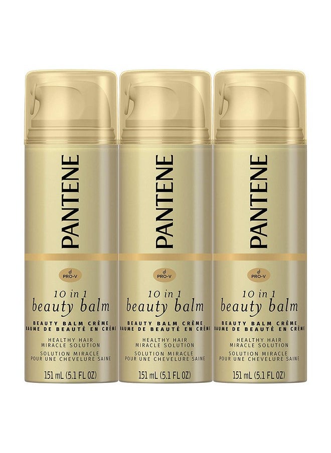 Pantene, Beauty Balm, Softness, Strength and Shines, Pro-V , 5.1 Fl Oz (Pack of 3)