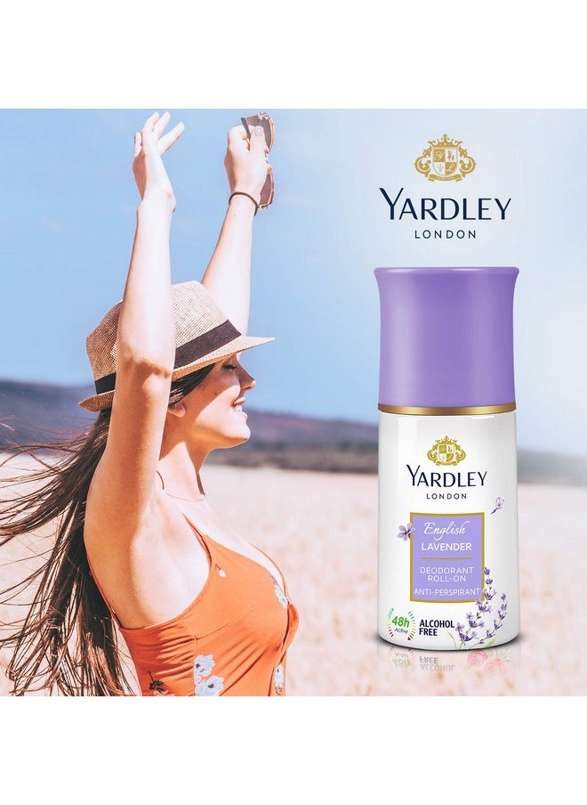 English Lavender Deodorant Roll-On By Yardley London 1.7 oz