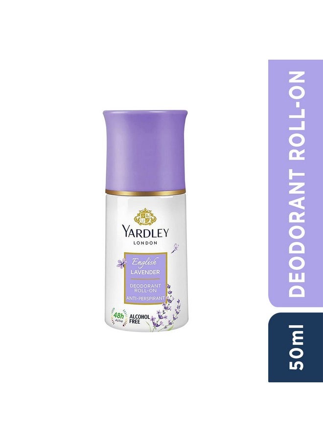 English Lavender Deodorant Roll-On By Yardley London 1.7 oz